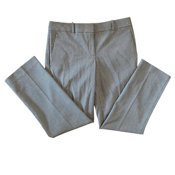 Ann Taylor The Eva Ankle Pant in Jacquard Dress Pants - Picture 2 of 8